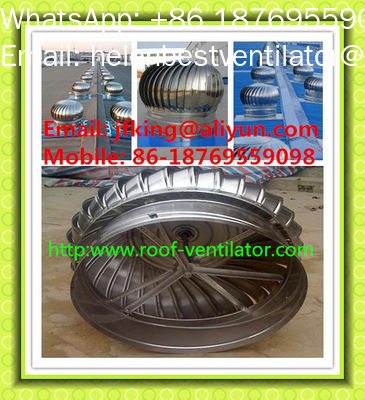 Good price Ventilador turbo de tejadilho a vento de 680 mm para aço inoxidável de armazém on-line