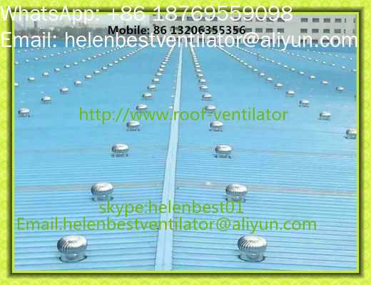 Good price Ventilador turbo para aves de capoeira de 500 mm movido pelo vento, de aço inoxidável on-line