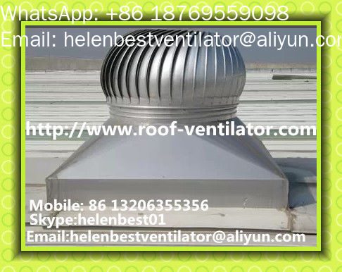 Good price Ventilador de turbina de telhado eólico para oficina Alumínio on-line