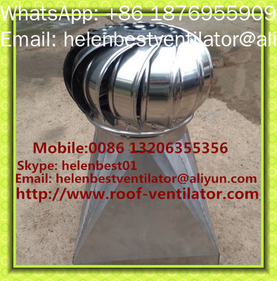 Good price 150 mm ventilador de turbina eólica de aço inoxidável on-line