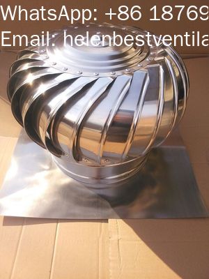 Good price 120mm não precisa de energia turbina ventilador ventilador para tubo de ventilação de aço inoxidável SS304 on-line